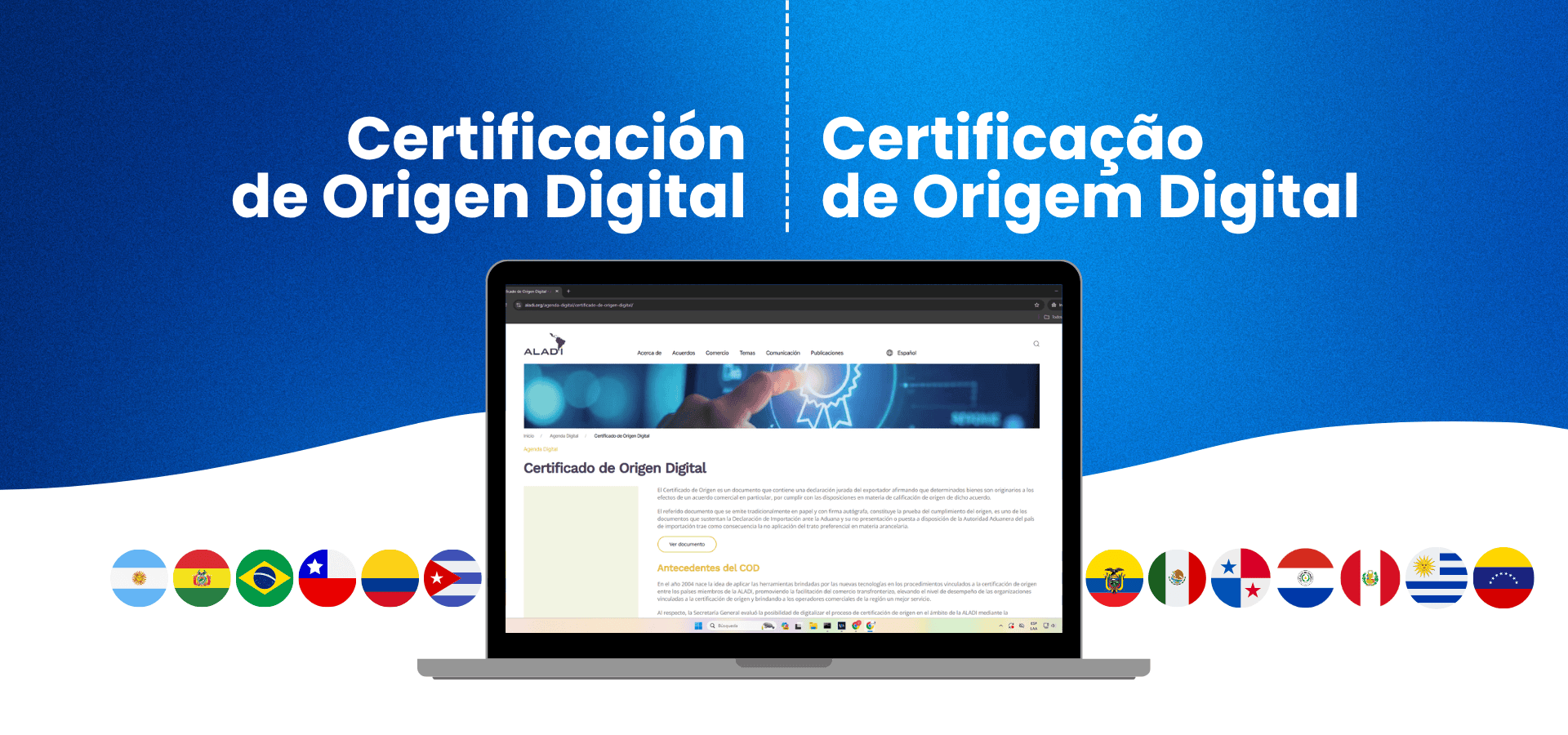 A ALADI inicia ciclo de videoconferências sobre Certificação de Origem Digital com países-membros