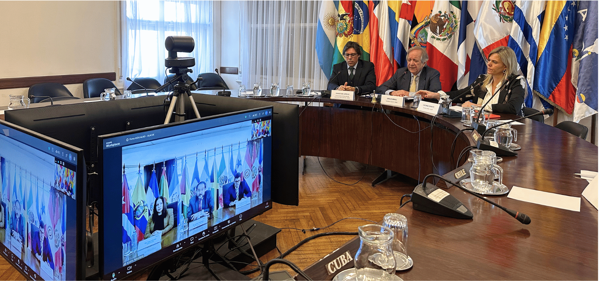 ALADI e OLACDE promoverão capacitação e intercâmbio de conhecimentos sobre integração energética e comércio